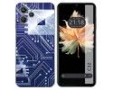 Funda Silicona para Oukitel C32 diseño Circuito Dibujos