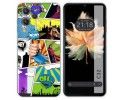 Funda Silicona para Oukitel C32 diseño Comic Dibujos