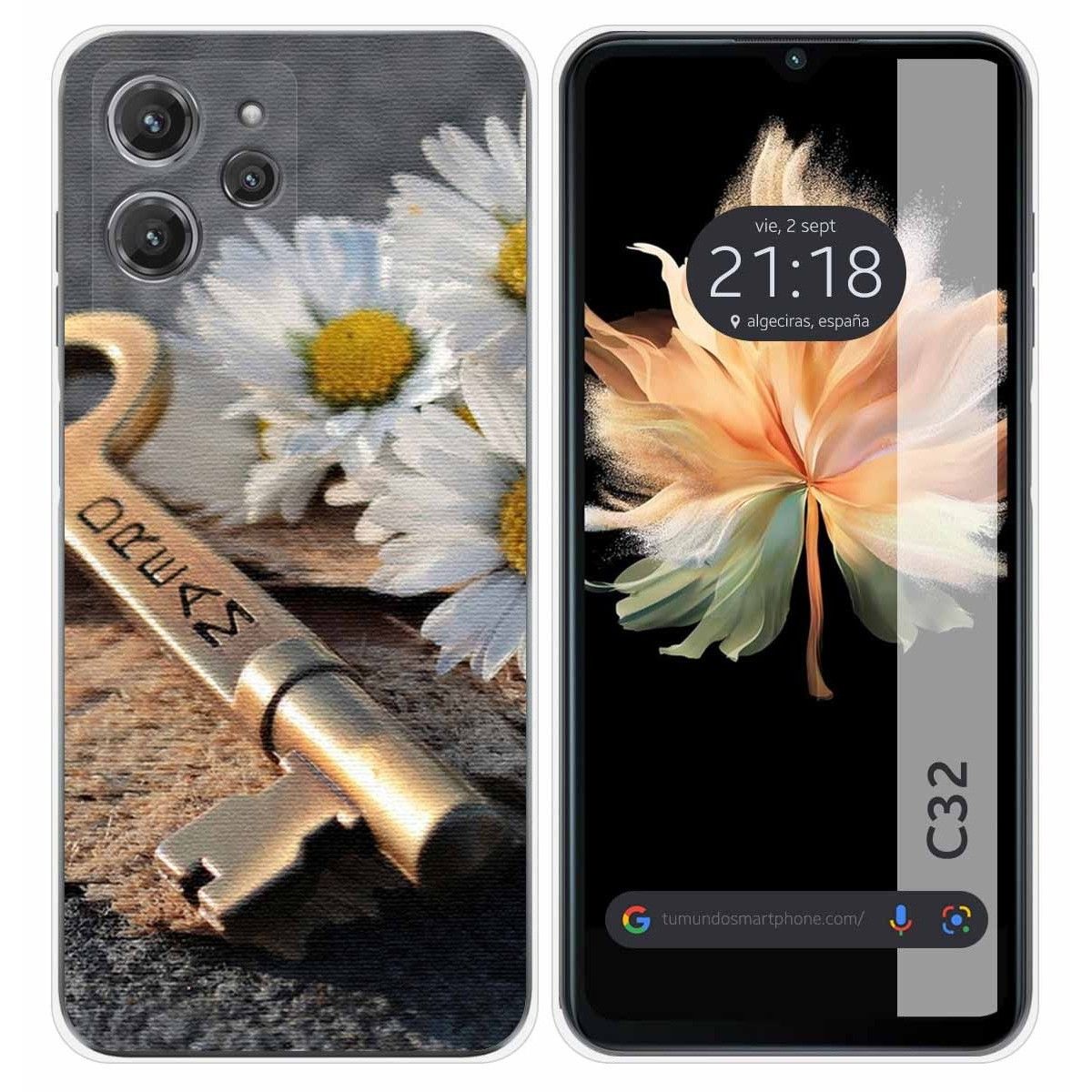 Funda Silicona para Oukitel C32 diseño Dream Dibujos