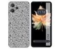 Funda Silicona para Oukitel C32 diseño Letras Dibujos
