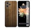 Funda Silicona para Oukitel C32 diseño Madera Dibujos