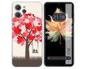 Funda Silicona para Oukitel C32 diseño Pajaritos Dibujos