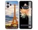 Funda Silicona para Oukitel C32 diseño Paris Dibujos