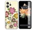 Funda Silicona para Oukitel C32 diseño Primavera En Flor Dibujos