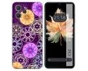 Funda Silicona para Oukitel C32 diseño Radial Dibujos