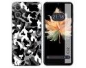 Funda Silicona para Oukitel C32 diseño Snow Camuflaje Dibujos