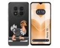 Funda Silicona Transparente para Ulefone Note 15 diseño Avestruz Dibujos