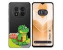 Funda Silicona Transparente para Ulefone Note 15 diseño Coco Dibujos