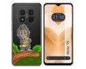 Funda Silicona Transparente para Ulefone Note 15 diseño Mono Dibujos