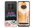 Funda Silicona Transparente para Ulefone Note 15 diseño Summer Dibujos