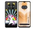 Funda Silicona Transparente para Ulefone Note 15 diseño Unicornio Dibujos