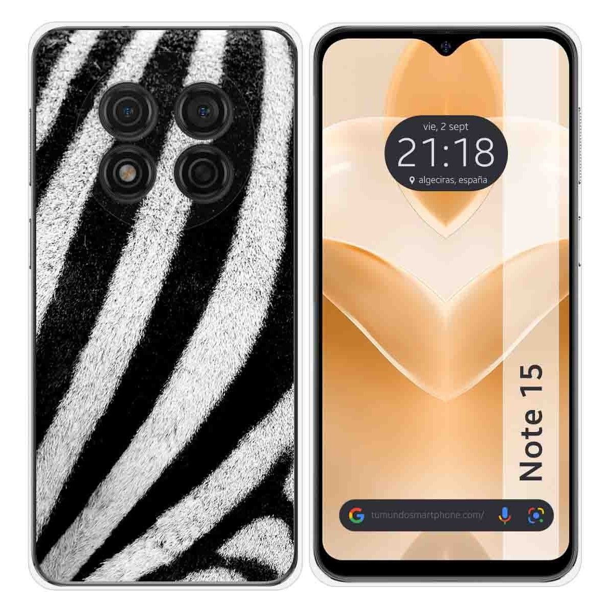 Funda Silicona para Ulefone Note 15 diseño Animal 02 Dibujos