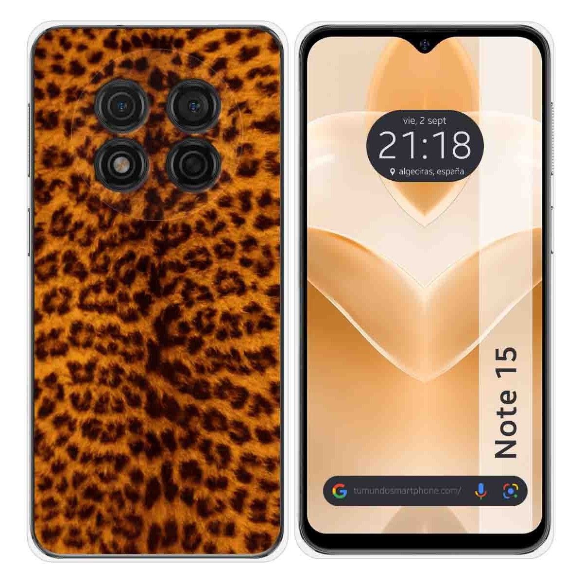 Funda Silicona para Ulefone Note 15 diseño Animal 03 Dibujos