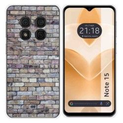 Funda Silicona para Ulefone Note 15 diseño Ladrillo 02 Dibujos