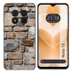 Funda Silicona para Ulefone Note 15 diseño Ladrillo 03 Dibujos