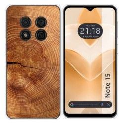 Funda Silicona para Ulefone Note 15 diseño Madera 04 Dibujos