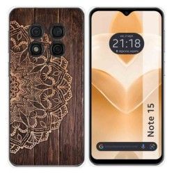 Funda Silicona para Ulefone Note 15 diseño Madera 06 Dibujos