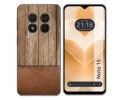 Funda Silicona para Ulefone Note 15 diseño Madera 09 Dibujos