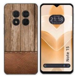 Funda Silicona para Ulefone Note 15 diseño Madera 09 Dibujos