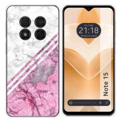 Funda Silicona para Ulefone Note 15 diseño Mármol 03 Dibujos