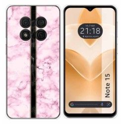 Funda Silicona para Ulefone Note 15 diseño Mármol 04 Dibujos