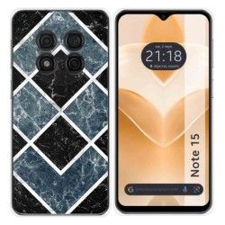 Funda Silicona para Ulefone Note 15 diseño Mármol 06 Dibujos