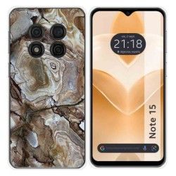 Funda Silicona para Ulefone Note 15 diseño Mármol 14 Dibujos