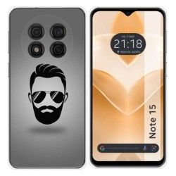 Funda Silicona para Ulefone Note 15 diseño Barba Dibujos