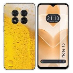 Funda Silicona para Ulefone Note 15 diseño Cerveza Dibujos