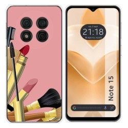 Funda Silicona para Ulefone Note 15 diseño Brochas Dibujos