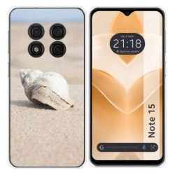 Funda Silicona para Ulefone Note 15 diseño Concha Dibujos