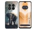 Funda Silicona para Ulefone Note 15 diseño Elefante Dibujos