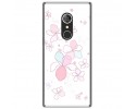 Funda Gel Tpu para Alcatel 5 Diseño Flores Minimal Dibujos