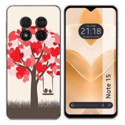 Funda Silicona para Ulefone Note 15 diseño Pajaritos Dibujos
