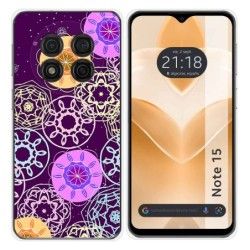 Funda Silicona para Ulefone Note 15 diseño Radial Dibujos