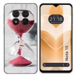 Funda Silicona para Ulefone Note 15 diseño Reloj Dibujos