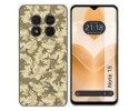 Funda Silicona para Ulefone Note 15 diseño Sand Camuflaje Dibujos