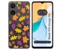 Funda Silicona Transparente para Zte Blade V50 Design 5G diseño Otoño Dibujos