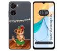 Funda Silicona Transparente para Zte Blade V50 Design 5G diseño Suricata Dibujos