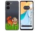 Funda Silicona Transparente para Zte Blade V50 Design 5G diseño Tigre Dibujos