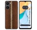 Funda Silicona para Zte Blade V50 Design 5G diseño Cuero 01 Dibujos
