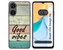 Funda Silicona para Zte Blade V50 Design 5G diseño Madera 01 Dibujos