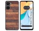 Funda Silicona para Zte Blade V50 Design 5G diseño Madera 03 Dibujos