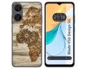 Funda Silicona para Zte Blade V50 Design 5G diseño Madera 07 Dibujos