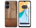 Funda Silicona para Zte Blade V50 Design 5G diseño Madera 09 Dibujos