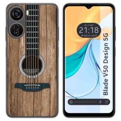 Funda Silicona para Zte Blade V50 Design 5G diseño Madera 11 Dibujos