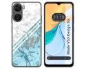 Funda Silicona para Zte Blade V50 Design 5G diseño Mármol 02 Dibujos