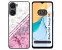 Funda Silicona para Zte Blade V50 Design 5G diseño Mármol 03 Dibujos