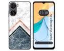 Funda Silicona para Zte Blade V50 Design 5G diseño Mármol 05 Dibujos