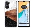 Funda Silicona para Zte Blade V50 Design 5G diseño Mármol 11 Dibujos